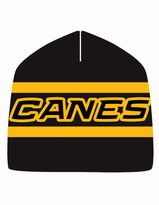 Canes Black Beanie