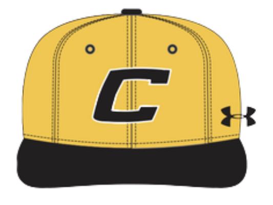 UA Canes Game Hat Gold