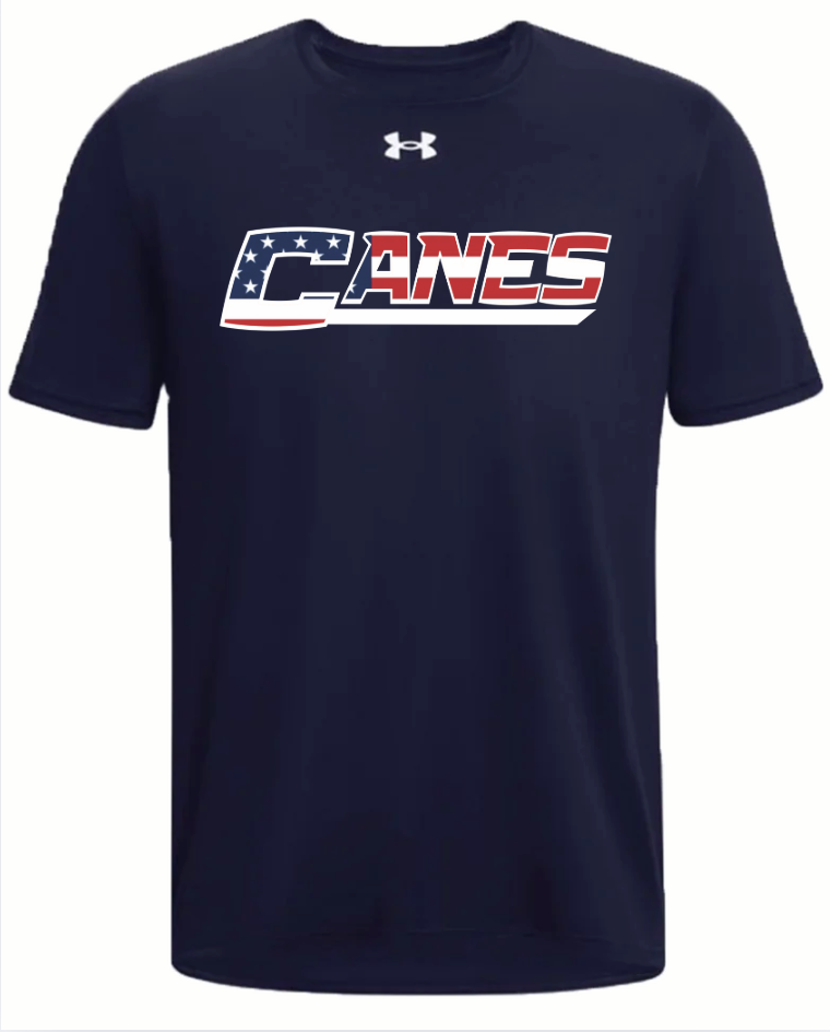 UA Canes USA Tee