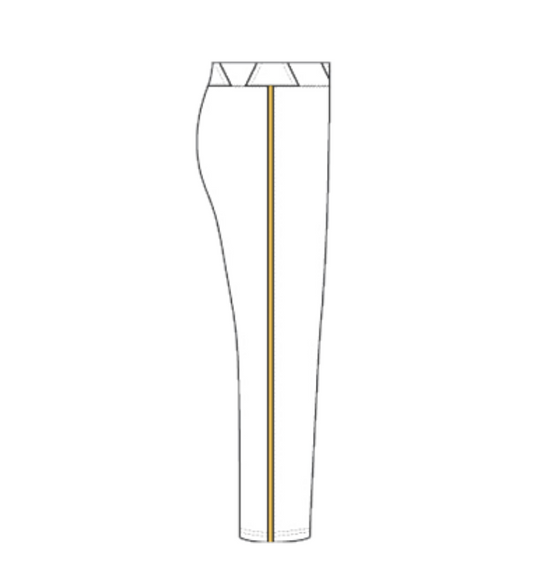 UA Custom Braided White Pants (Long & Knicker)