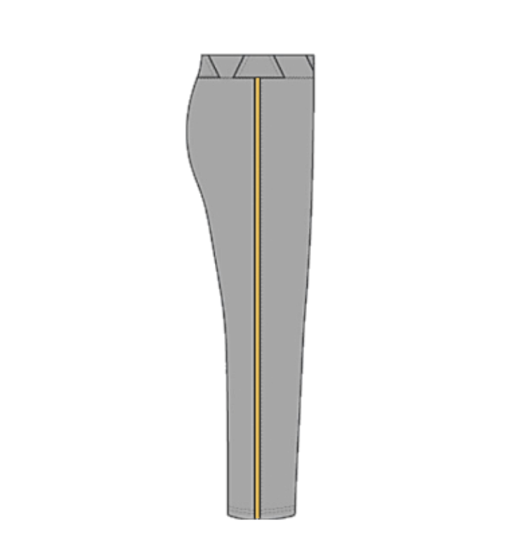 UA Custom Braided Grey Pants (Long & Knicker)
