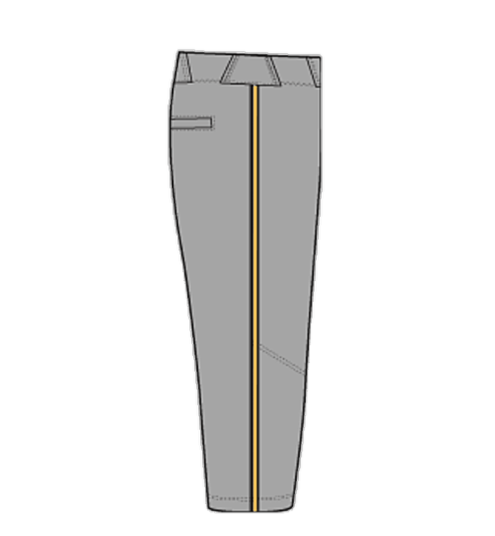 UA Custom Braided Grey Pants (Long & Knicker)