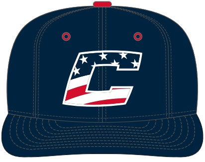 UA Canes Game Hat Navy American